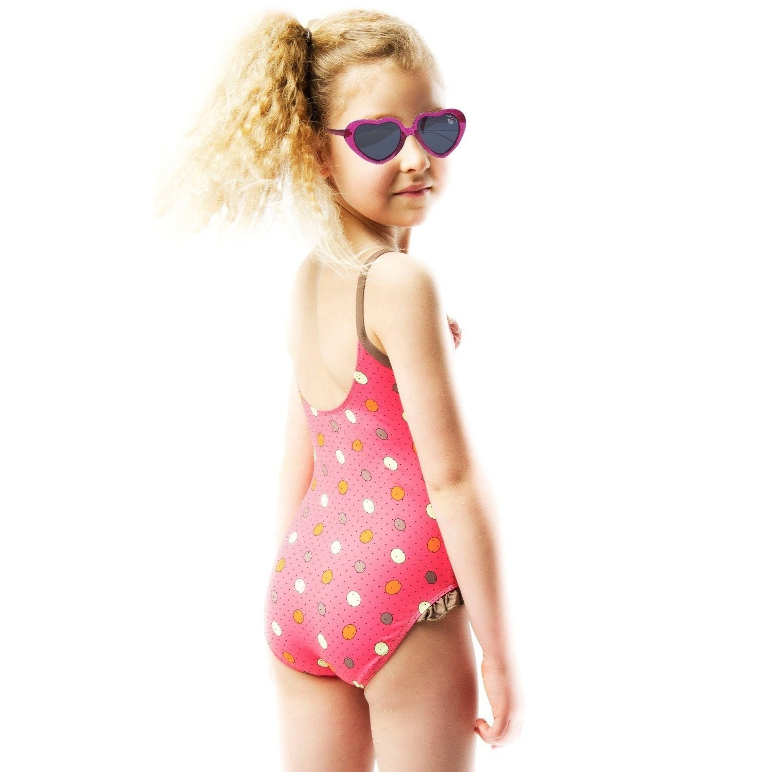 Lunette enfants avec pochette forme de cœur-Hello Kitty-protection UV KITTYPACK4