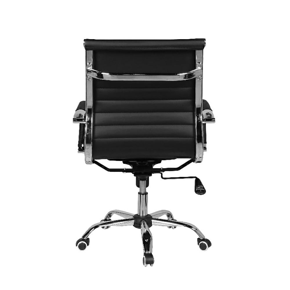 Chaise directionnelle pour maison et bureau WSD Fauteuil modèle MANAGER col.Noir