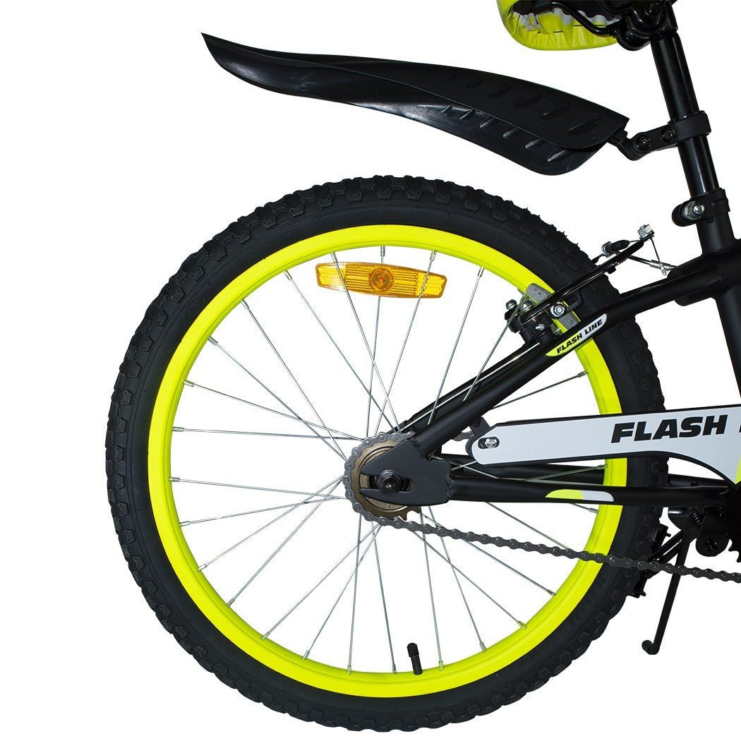 Vélo FLASH LINE taille 20 vélo garçon FLA20 pour les enfants de 7 à 12 ans
