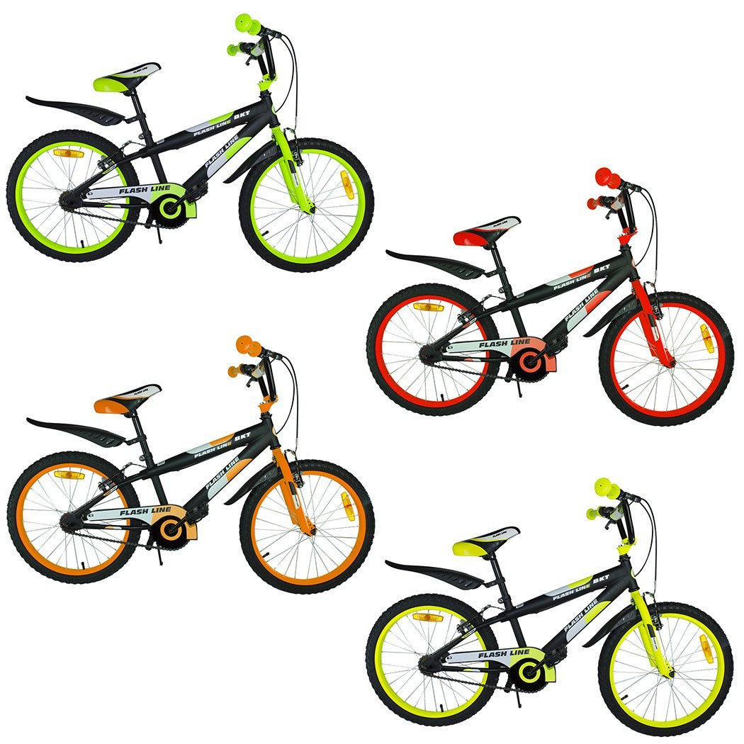 Vélo FLASH LINE taille 20 vélo garçon FLA20 pour les enfants de 7 à 12 ans