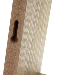Set de 3 étagères cube en bois NATUREL 547076 avec accessoires de montage