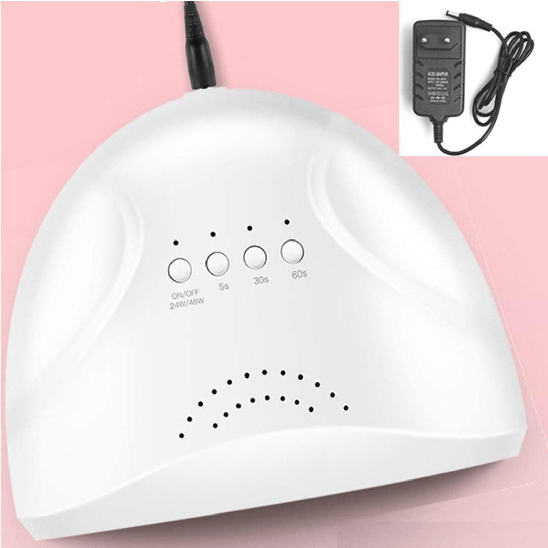 Lampe sèche ongles 30 LED UV 210107 avec 48W professionnel avec minuterie