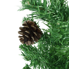 Arbre de Noël 90H Cm 309017 Avec base de jute En PVC Epicéa artificiel