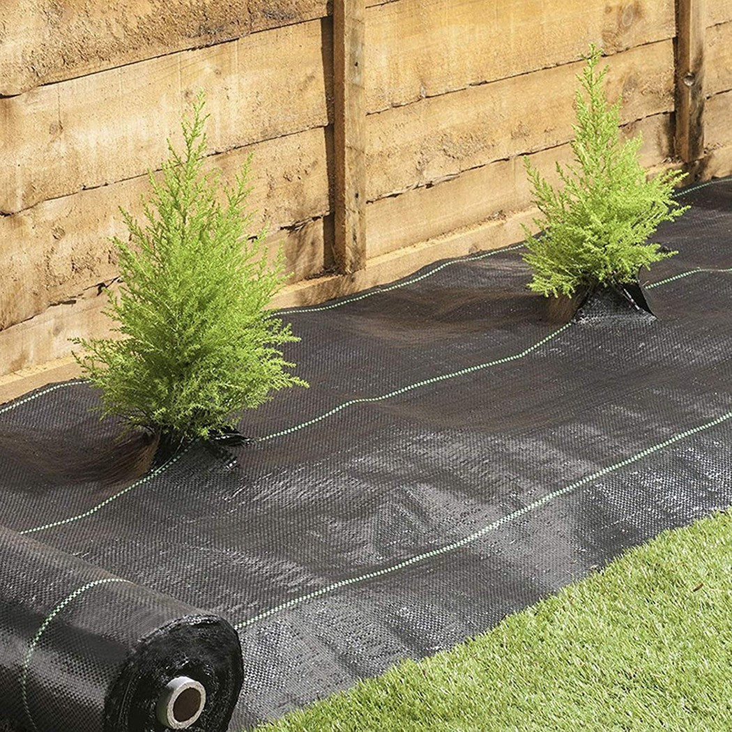 Rouleau paillage 518731 Feuille plastique potager NOIR Antimauvaisesherbes 1x5mt