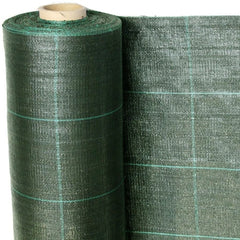 Rouleau paillage 518724 Feuille plastique potager VERT Antimauvaisesherbes 1x5mt