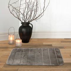 Tapis multi-usage effet daim art. 408261 fond antidérapant dim.50x80 cm
