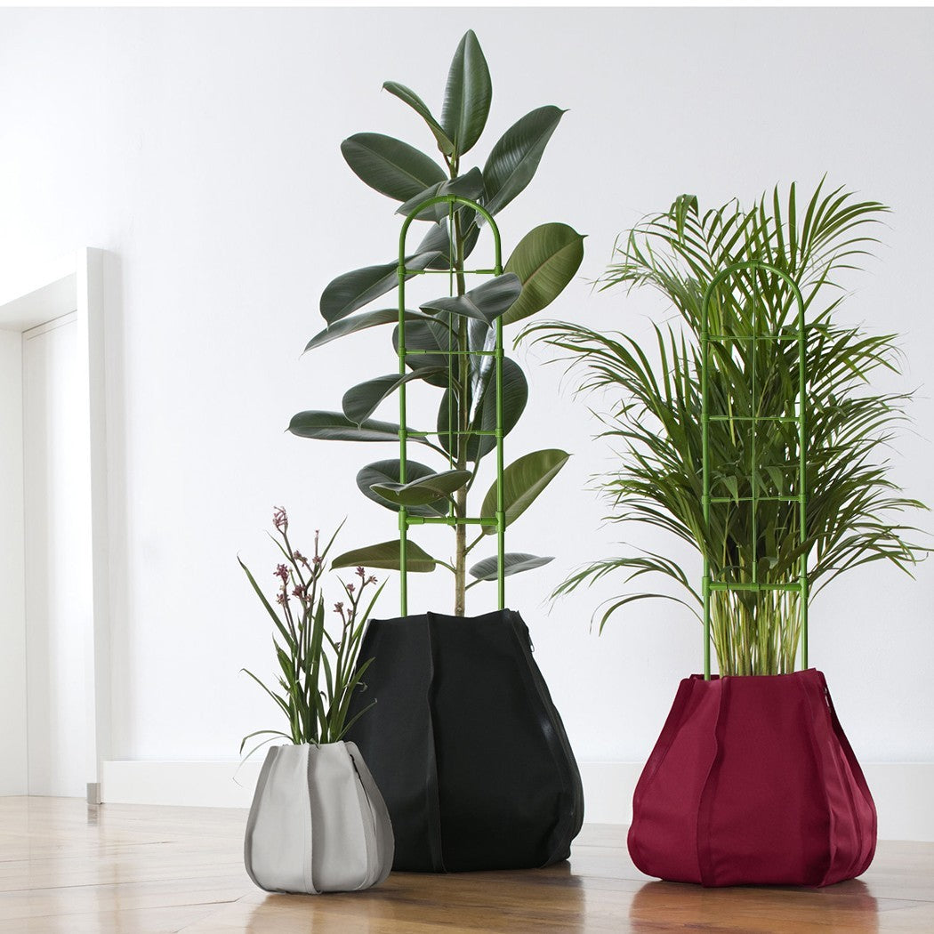 Support en forme de tronc 395158 Cadre plantes grimpantes de bricolage 60x14 cm