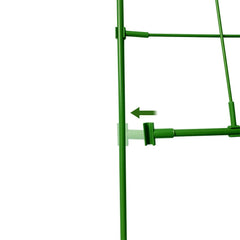 Support en forme de tronc 395158 Cadre plantes grimpantes de bricolage 60x14 cm