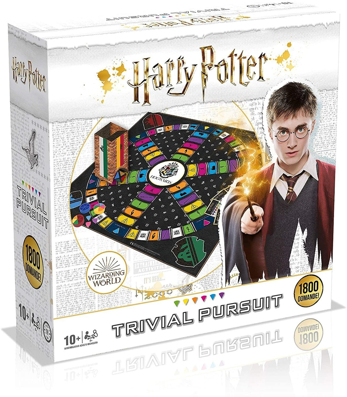 034197 Trivial Pursuit Full Size Harry Potter Jeux de société en ITALIEN