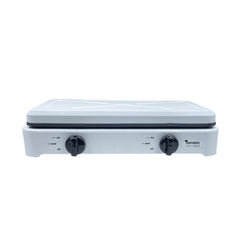 JFG6032 Table cuisson 2 feux gaz avec doublure en acier pour maison pique-nique