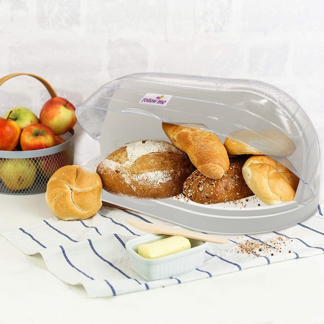 722179 PAMAX support de casserole en plastique blanc couvercle transparent