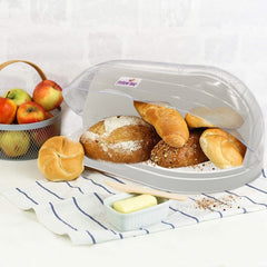 722179 PAMAX support de casserole en plastique blanc couvercle transparent