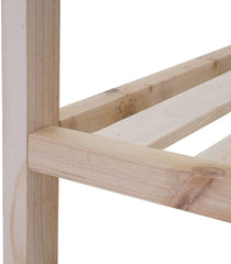 636406 5 étagères en bois de sapin meuble pour la maison 35x30xH130cm