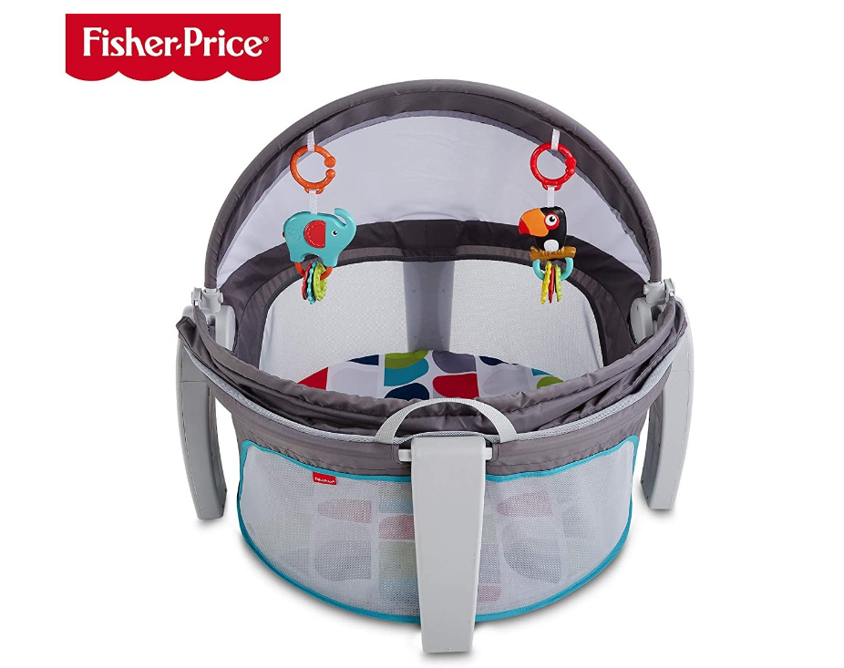 Fisher Price Baby Gear Mini berceau portatif pour intérieur et extérieur