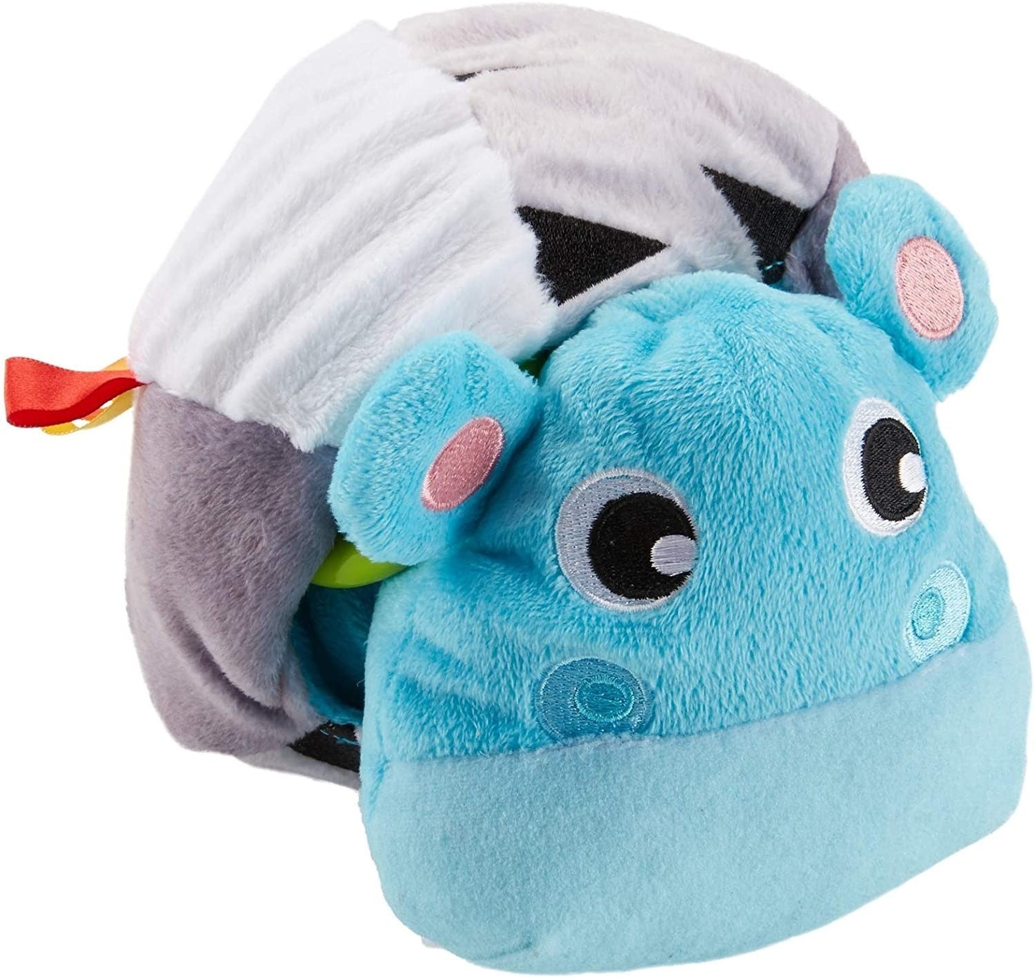 Hippopotame en peluche Fisher Price avec tissu doux et sons amusants