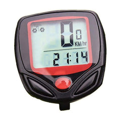 Compteur de vitesse de vélo A13030 KM sans fil avec cable  pour ordinateur