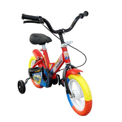 B056 Vélo magique pour enfants taille 12 avec roues 3-4 ans Couleur rouge