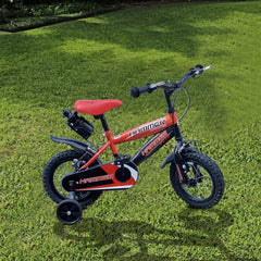 Vélo pour enfants de 4 à 6 ans à cadre en acier de 14”avec bouteille