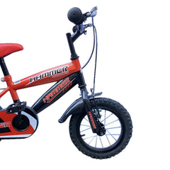 Vélo pour enfants de 5 à 7 ans à cadre en acier Hammer de 16” avec bouteille