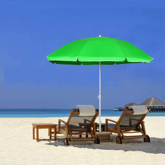 Art.253001 Parasol avec poteau central couleur unie TNT avec couvercle 180 cm
