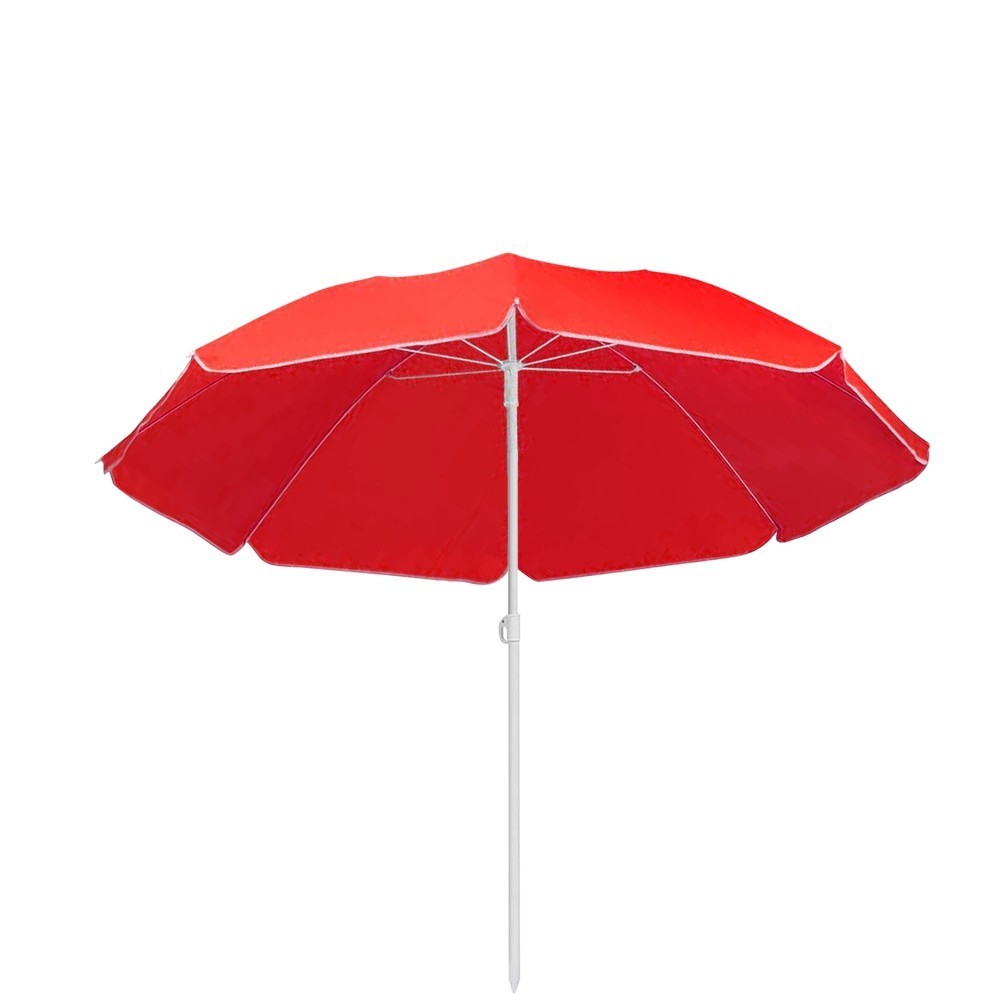 Art.253001 Parasol avec poteau central couleur unie TNT avec couvercle 180 cm
