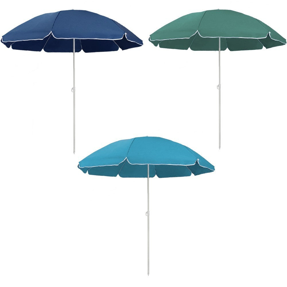 Art.253006 Parasol avec poteau central en métal et tissu nylon 170cm
