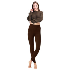 Legging pour femme Collant N° 824 avec intérieur en polaire extensible 320