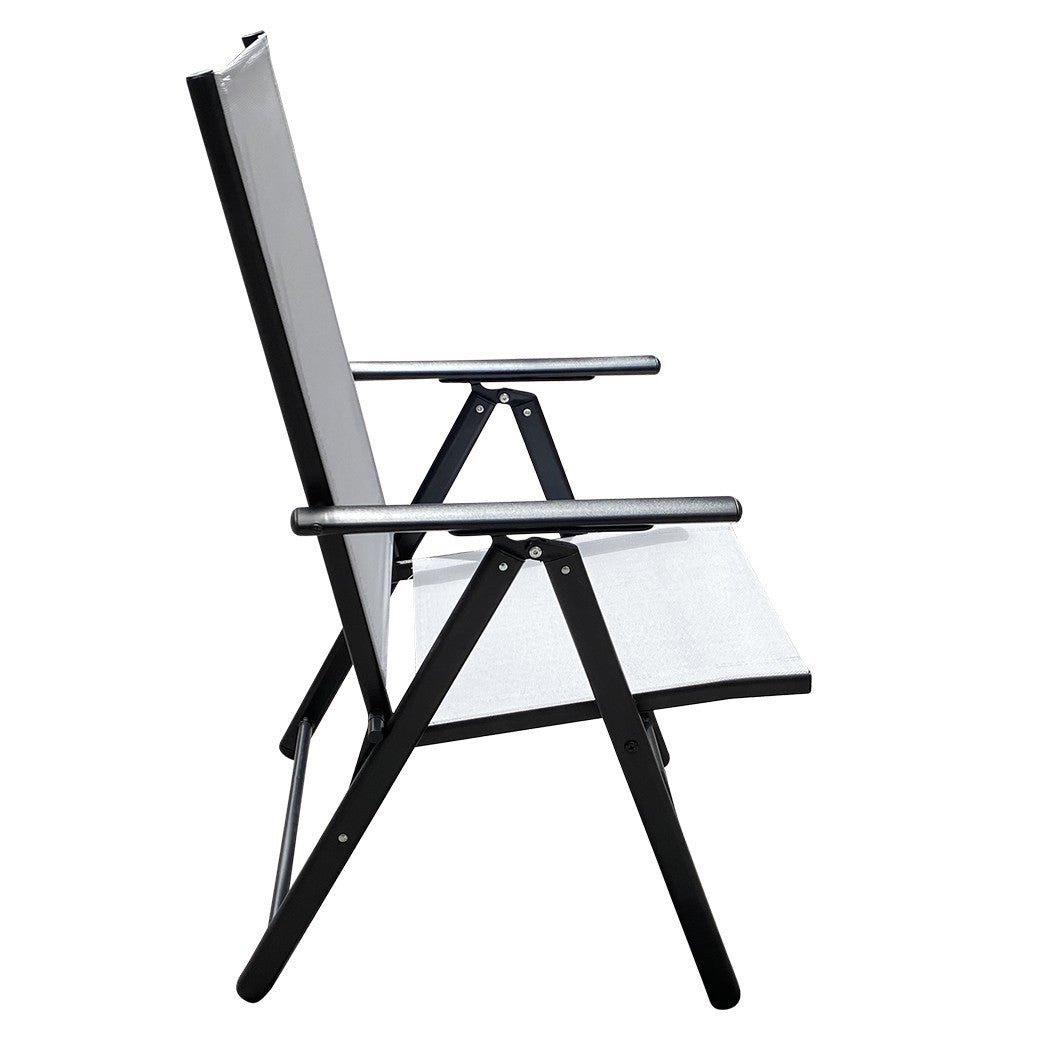 Chaise Relax longue réglable tissu textile pour extérieur Ameublement du jardin
