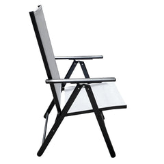 Chaise Relax longue réglable tissu textile pour extérieur Ameublement du jardin