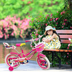 Vélo UNICORNO BKT taille 14 vélos pour enfant de 4 à 6 ans avec roues
