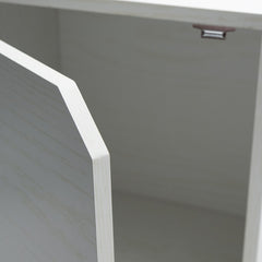 Cube Modulaire Bibliothèque 13232 Ciment frêne avec porte ouvrable CUBE STACK