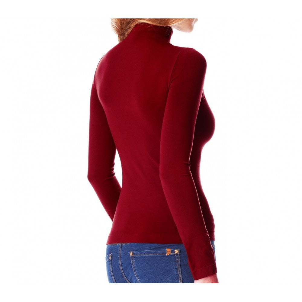 Pull loup demi-cou VKA21 thermique et intérieur molletonné couleurs assorties