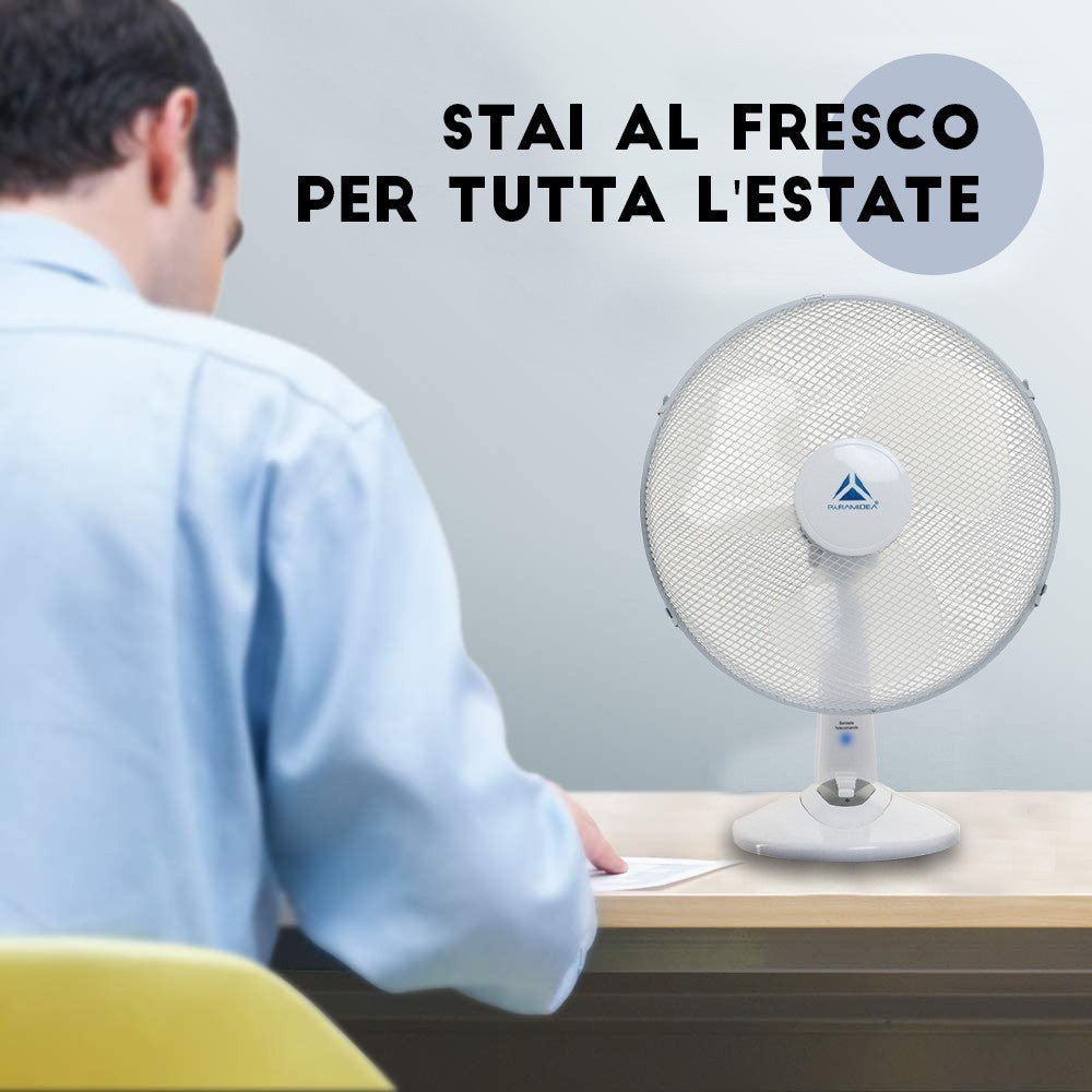 Ventilateur de table Pyramidea 14092 3 Vitesse Système Connexion Infrarouge