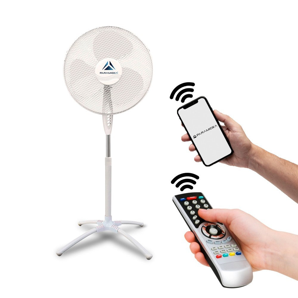 Ventilateur à Lampadaire MyIdea All Ways Connexion infrarouge Pales de 40 cm
