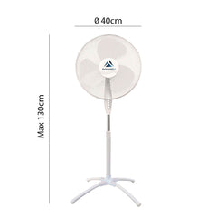 Ventilateur à Lampadaire MyIdea All Ways Connexion infrarouge Pales de 40 cm