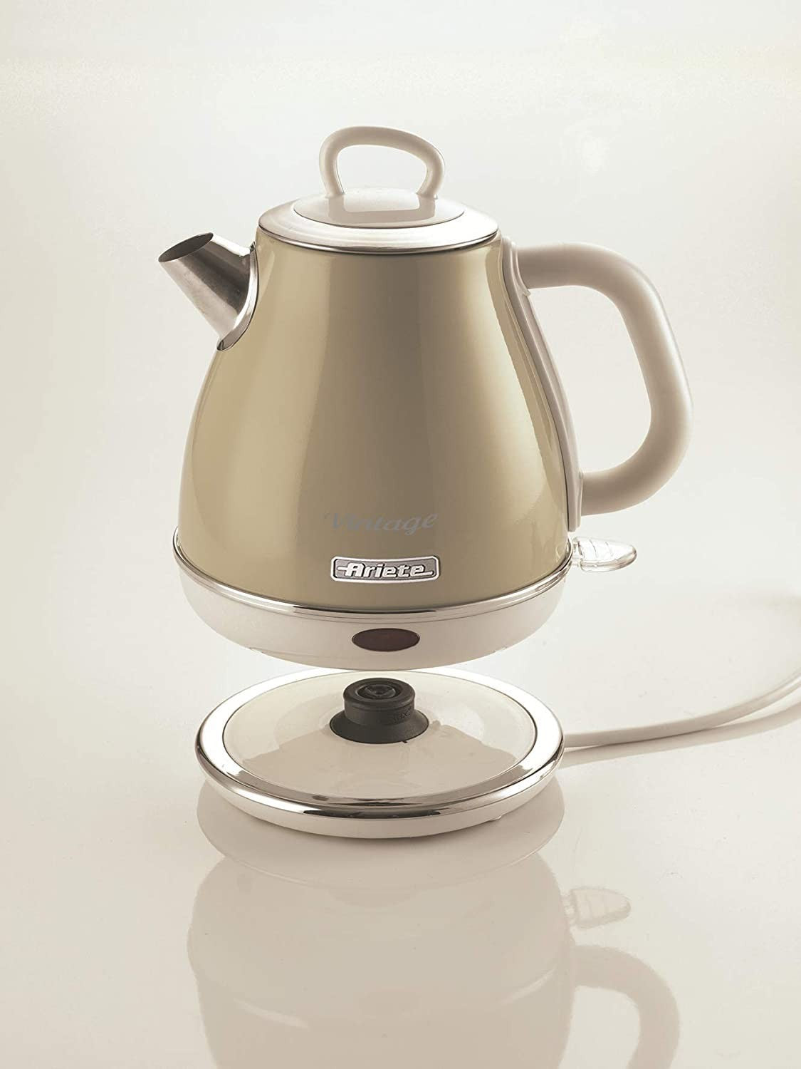 Bouilloire électrique ARIETE 2868 Puissance 1600W 1lt Acier inoxydable pour Thè