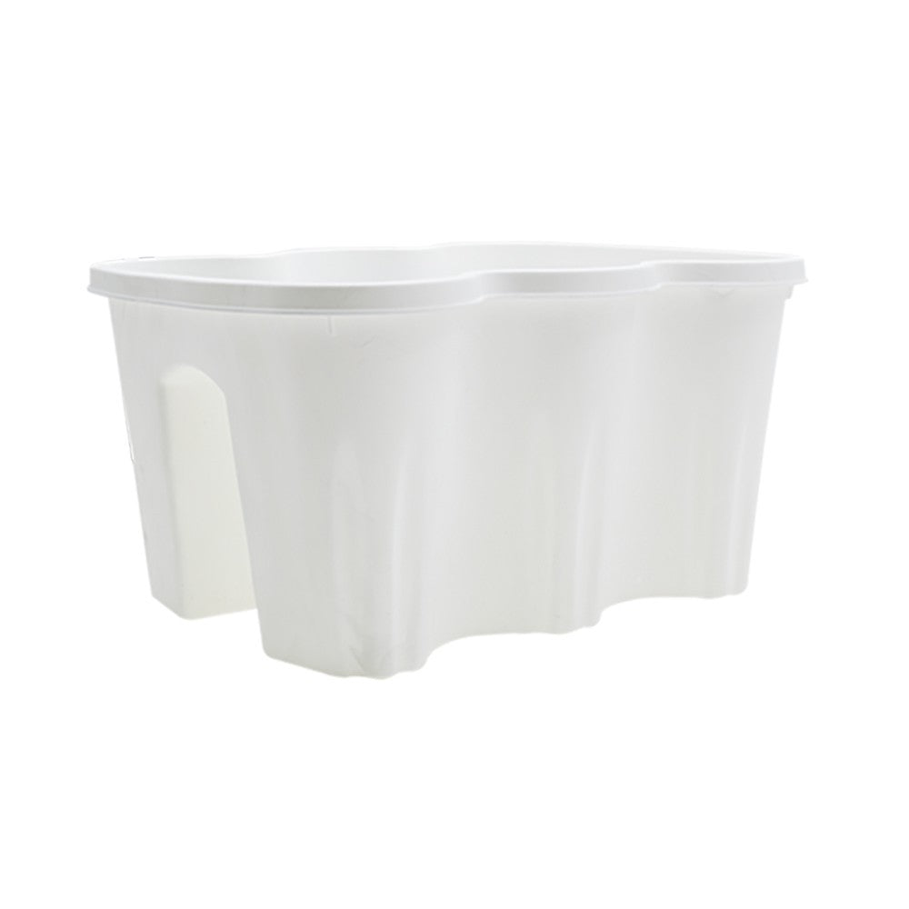 Planteur de balcon rectangulaire art. 120347 plastique polypropylène 37x28x20cm