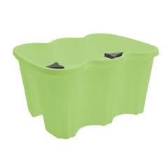 Planteur de balcon rectangulaire art. 120347 plastique polypropylène 37x28x20cm