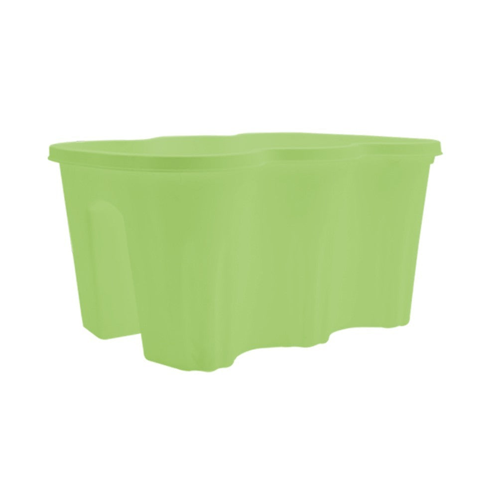 Planteur de balcon rectangulaire art. 120347 plastique polypropylène 37x28x20cm