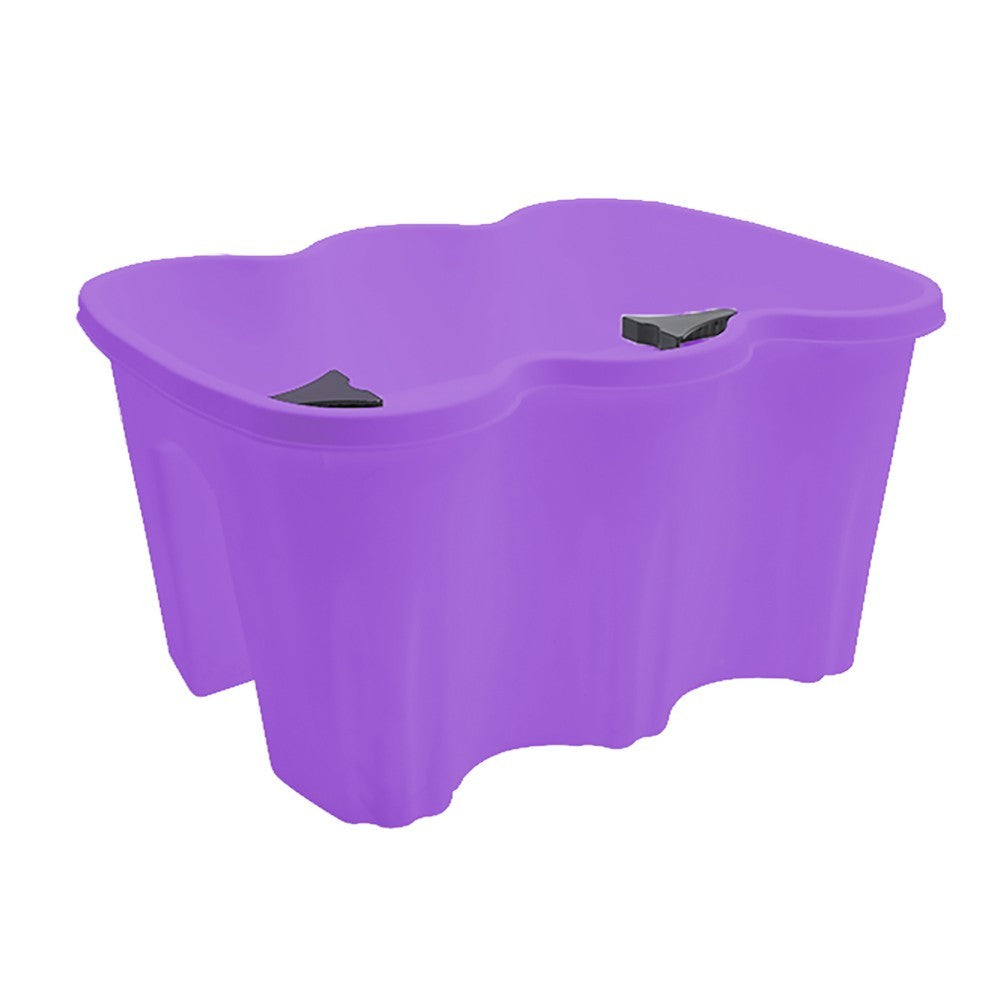Planteur de balcon rectangulaire art. 120347 plastique polypropylène 37x28x20cm