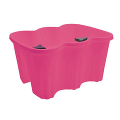 Planteur de balcon rectangulaire art. 120347 plastique polypropylène 37x28x20cm