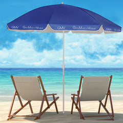 Parasol de mer Gian Marco Venturi 543719 avec poteau du milieu 160 cm