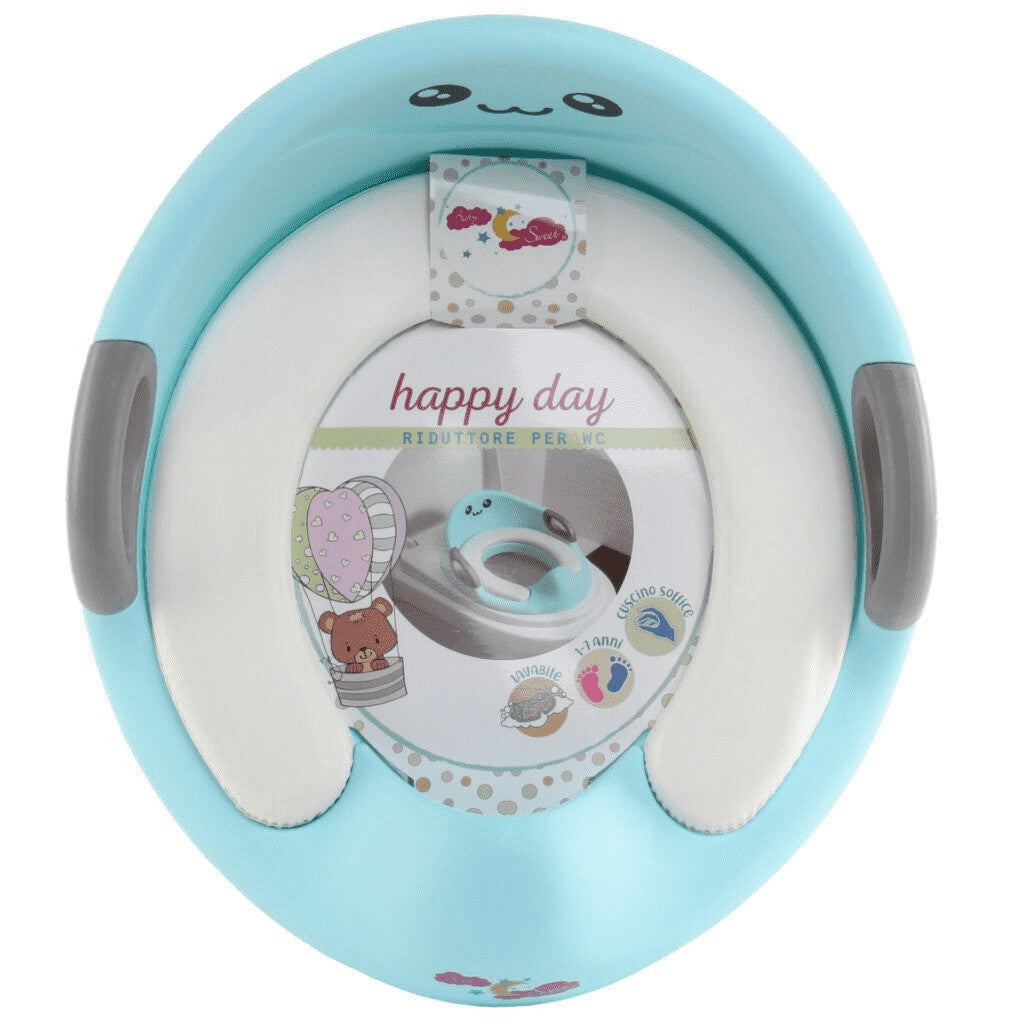 Réducteur WC pour Enfants 526200 Siège de Toilette Ovale Doux avec Bavette