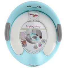 Réducteur WC pour Enfants 526200 Siège de Toilette Ovale Doux avec Bavette