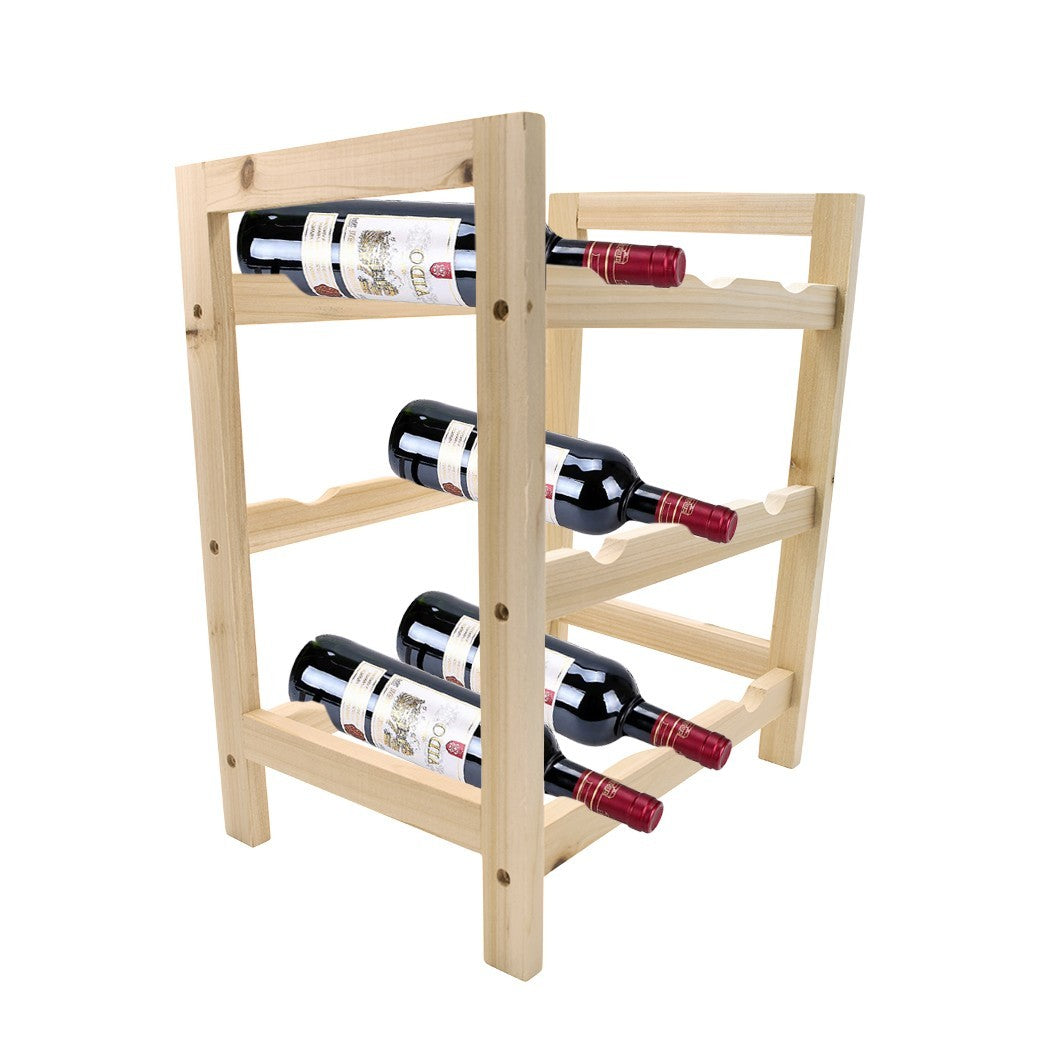 Étagère à échelle en bois 87670 Bibliothèque 4 Étagères Porte-objets Contre Mur