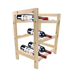 Étagère à échelle en bois 87670 Bibliothèque 4 Étagères Porte-objets Contre Mur