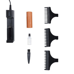 Coupe-cheveux Homme Vintage pour Barbier avec Peigne et Recharge USB