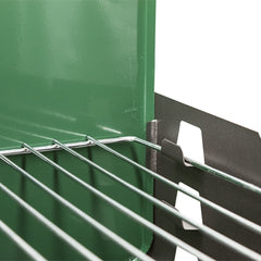 Barbecue à Malette art. 045 à Charbon avec grille réglable 40x30xH74 cm