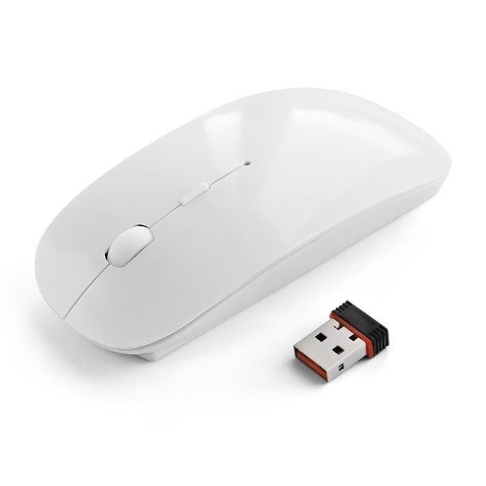Souris optique PC portable usb sans fil 2,4 GHz fine et de différentes couleurs