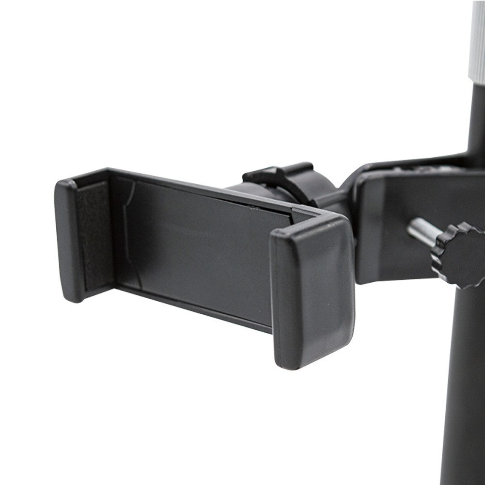Lampe de table pour selfie 26 cm avec support minuterie et 3 modes d'éclairage